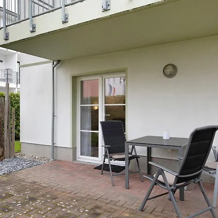 Strandferienwohnung شقة